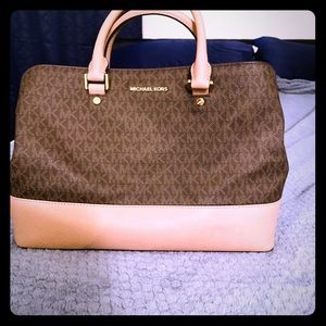 Michael Kors-Pink/cream/brown